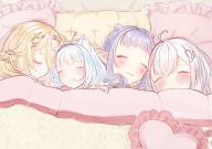 Dizzy_Dokuro Ember_Amane Hoshiumi_Jelly Jelly_Hoshiumi Kaneko_Lumi Lumi // 1131x800 // 148KB