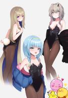 Amanogawa_Shiina Ashelia_Rinkou Hoshiumi_Jelly Jerry leotard Lia rinkou_ashelia Shiina // 1448x2048 // 314KB